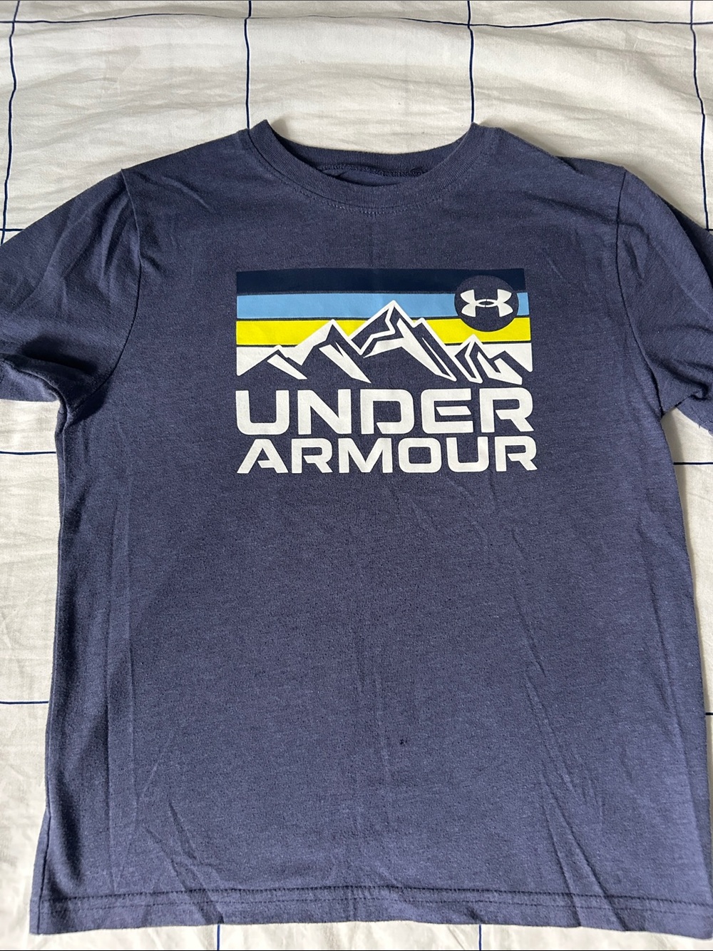 6T - Under Armour Men's Navy Graphic Logo T-Shirt